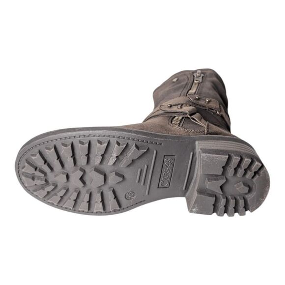 NWOB CARLOS BY CARLOS SANTANA Sawyer Brown Leather Mid Calf Boot Size 5.5 - Picture 8 of 8